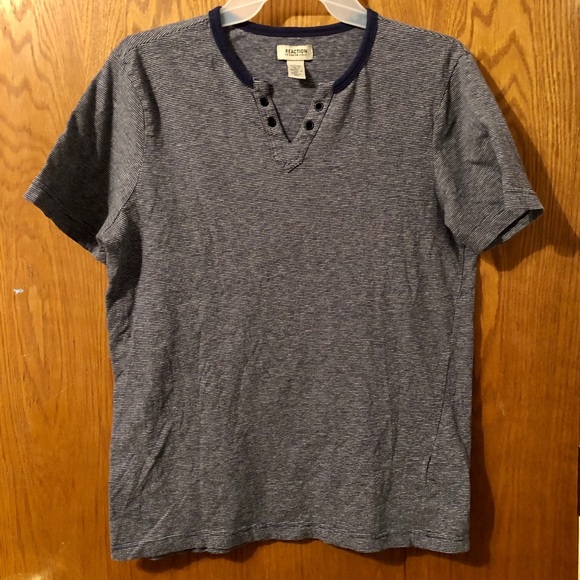 Kenneth Cole Reaction striped tee - Picture 1 of 4